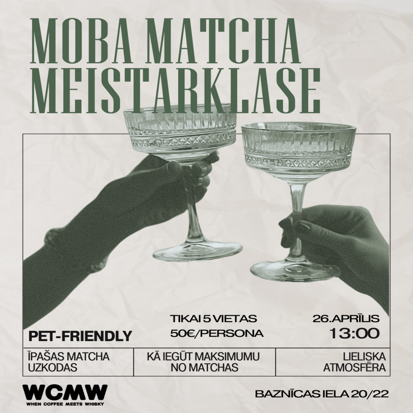 MOBA MATCHA MEISTARKLASE