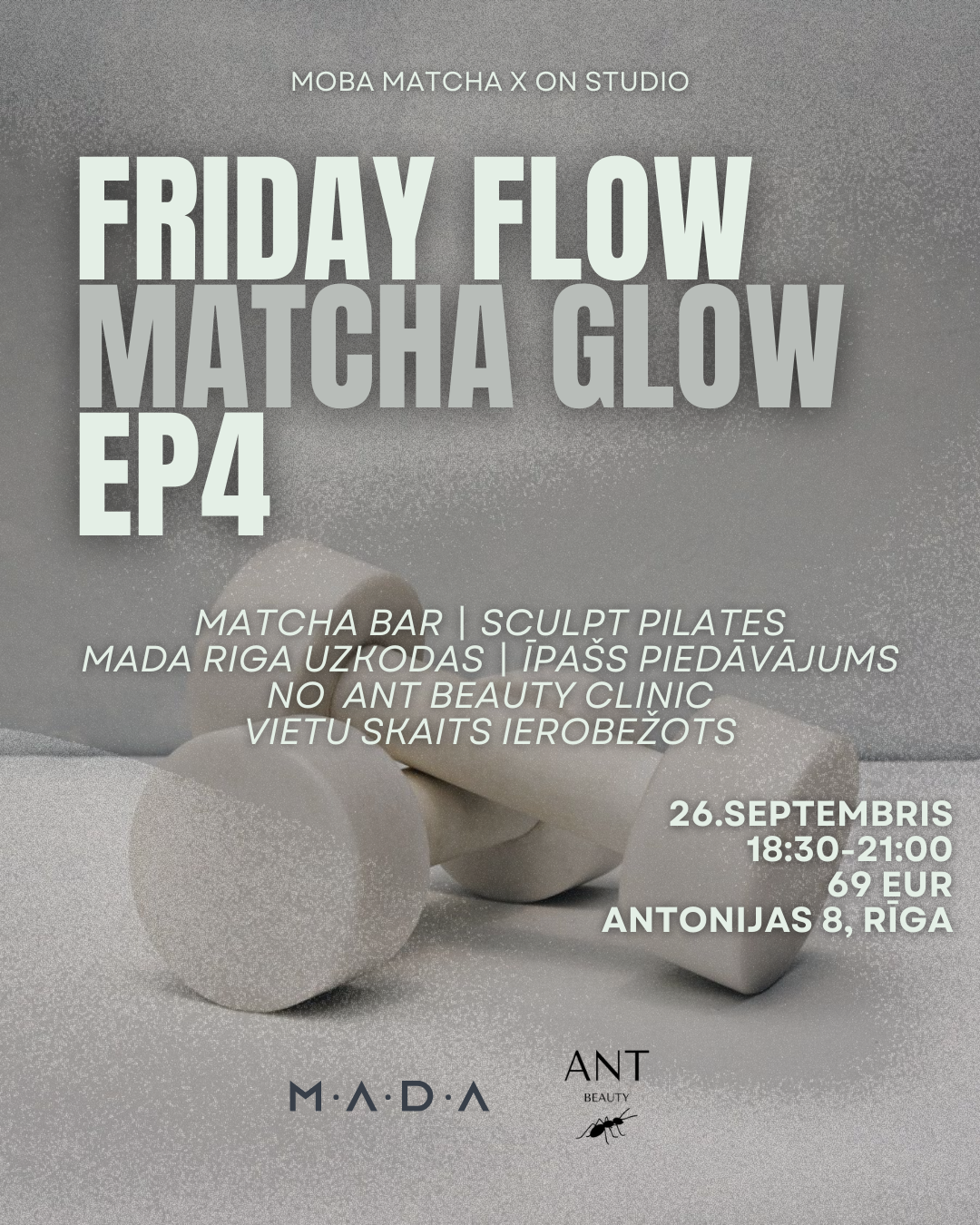 Friday Flow x Matcha Glow Pilates Ep. 4